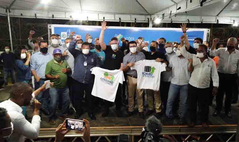Deputado Marcelo Cruz prestigia lançamento do Programa “Tchau Poeira e Governo na Cidade” em Porto Velho
