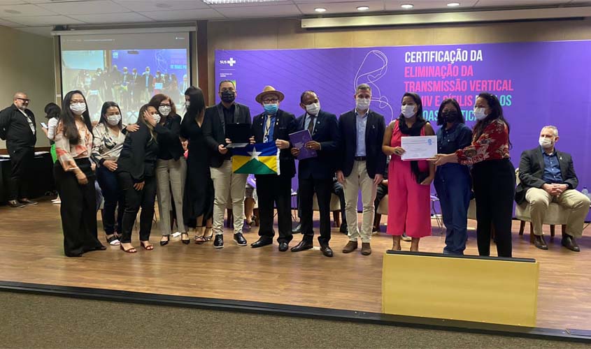 Município recebe certificação da eliminação da transmissão vertical de HIV