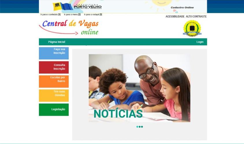 Prefeitura alerta sobre período das matrículas
