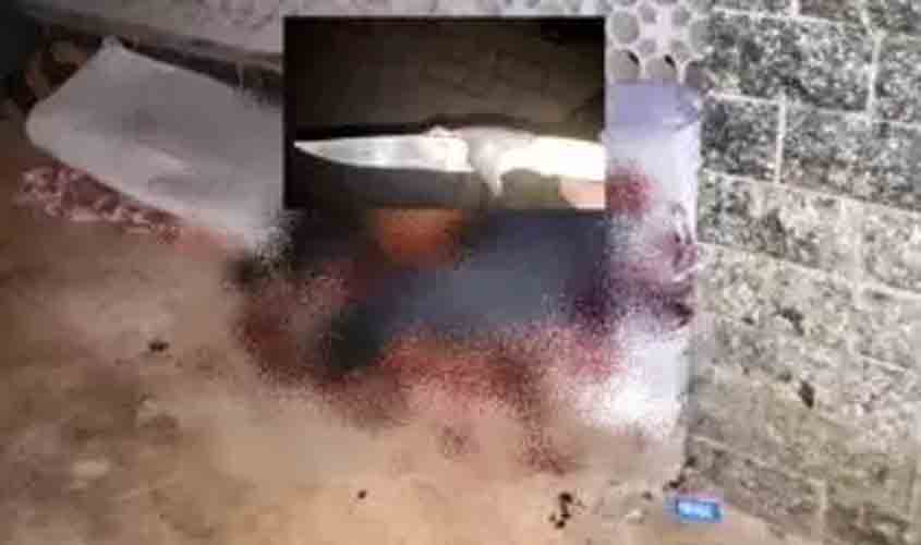 Mecânico é assassinado com 45 golpes de faca