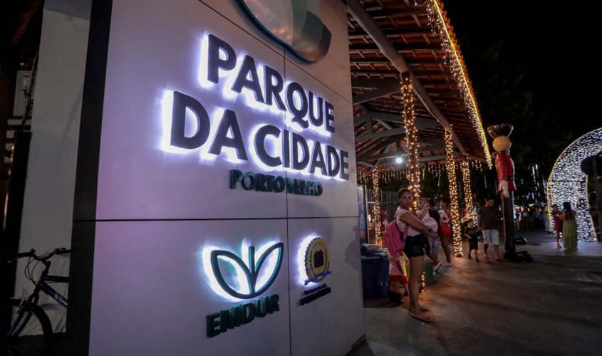 Parque da Cidade ficará fechado por 30 dias para desmontagem dos enfeites de Natal