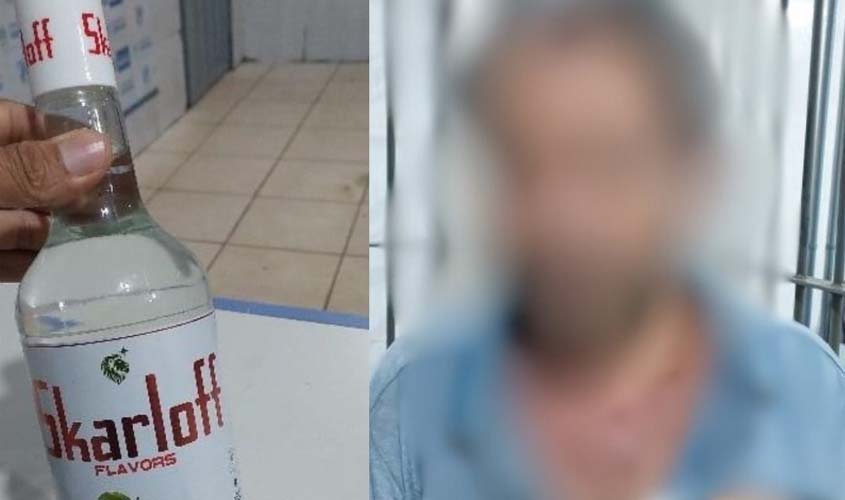 Homem é preso por furto em supermercado de Porto Velho