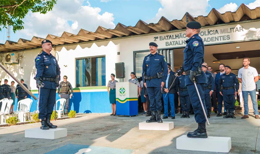 Solenidade marca passagem de comando do 2º BPM