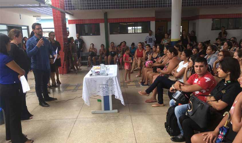 Escola municipal de Porto Velho é mobiliada com emenda destinada pelo deputado Anderson