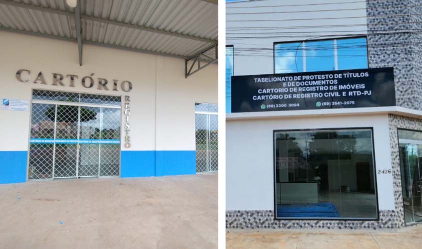 TJRO amplia acesso à cidadania com novos cartórios