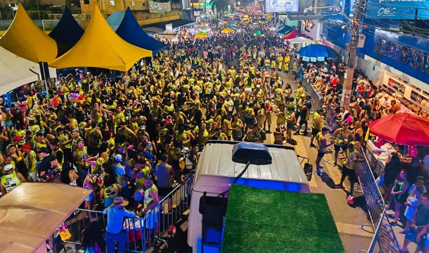 Bloco Furacão da Zona Sul atrai grande público em Porto Velho