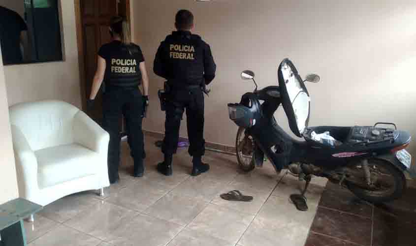 Operação da PF em Rondônia  mira policial envolvido em tráfico e receptação