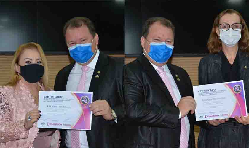 Membras do Ministério Público recebem homenagem na Assembleia Legislativa