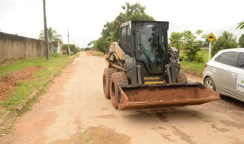 Semosp recupera ruas danificadas no Jardim das Seringueiras
