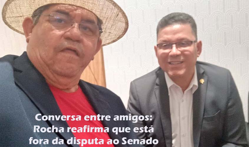 Rocha reafirma a Fábio Camilo que não será candidato