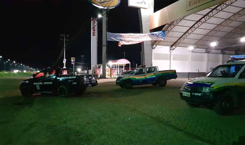 Polícia frustra tentativa de roubo ao Makro na capital; bandidos deixaram ferramentas 