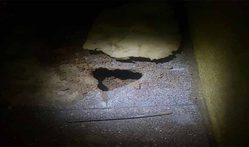 Agentes descobrem túnel e evitam fuga em massa do Pandinha