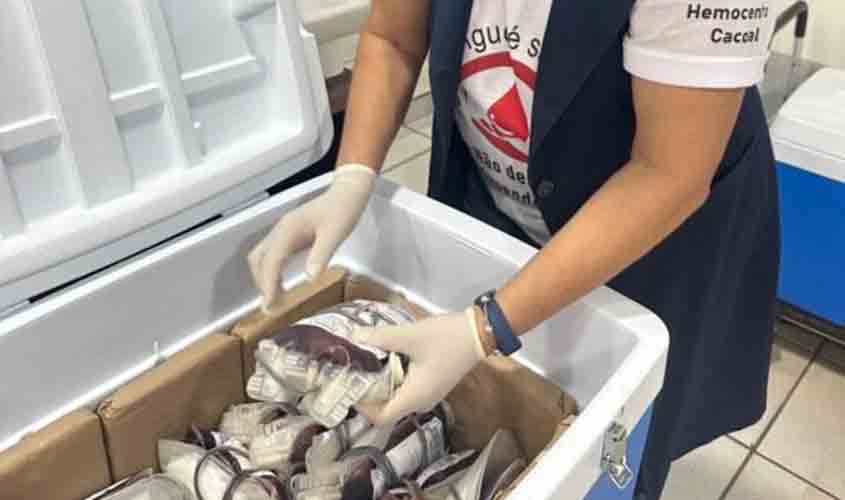 Governo de RO mobiliza doadores e reforça estoque de sangue nos primeiros dias de abril