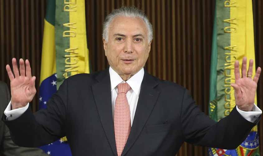 Temer deve se apresentar hoje à Polícia Federal