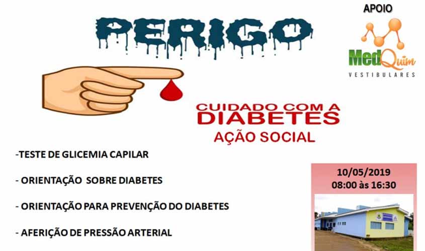 Prefeitura realiza atendimento para diabéticos e hipertensos na UBS Areal da Floresta