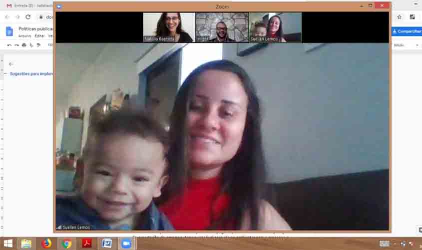 Mãe que atua na área da comunicação relata desafios dobrados na jornada de trabalho durante a pandemia