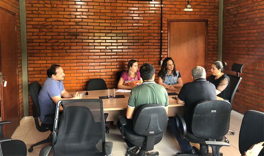 Semeia recebe equipe técnica de Rolim de Moura para tratar de licenças ambientais