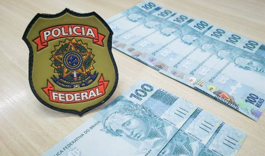 PF prende homem acusado de espalhar notas falsas em Rondônia