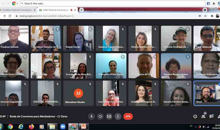 Mediadores e conciliadores trocam experiências em ação promovida pelo Nupemec do TJRO