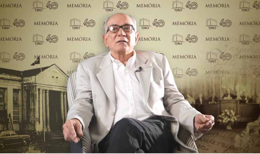 40 anos: Memória do Judiciário destaca a contribuição do desembargador aposentado Antônio Cândido