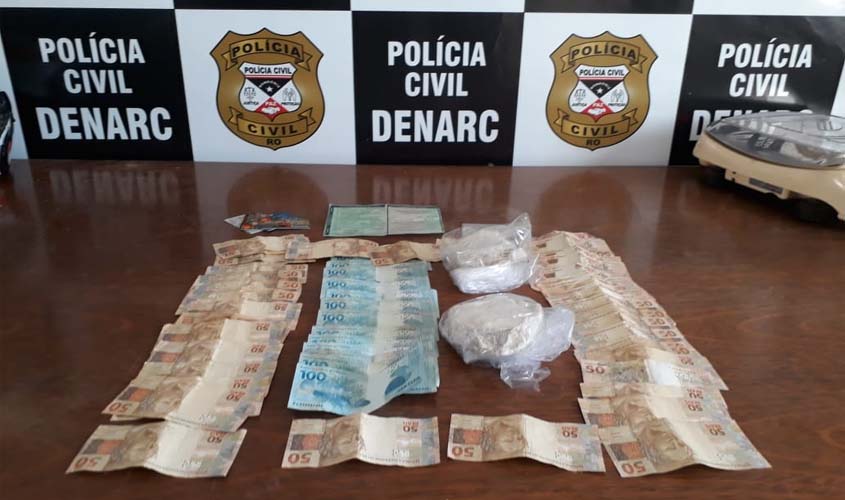 Denarc prende dupla acusada de comercializar cocaína no Cemetron na capital