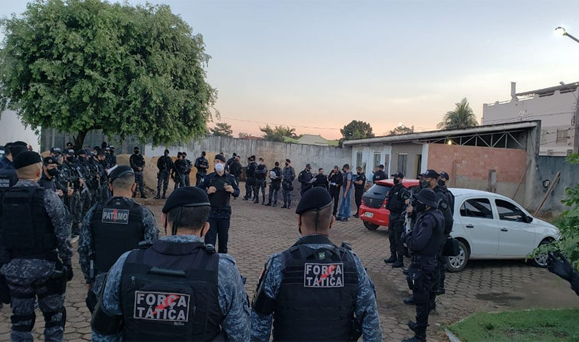 Polícia Militar e Sejus desencadeiam Operação Paz no Orgulho para garantir a segurança aos moradores do Residencial na zona Leste