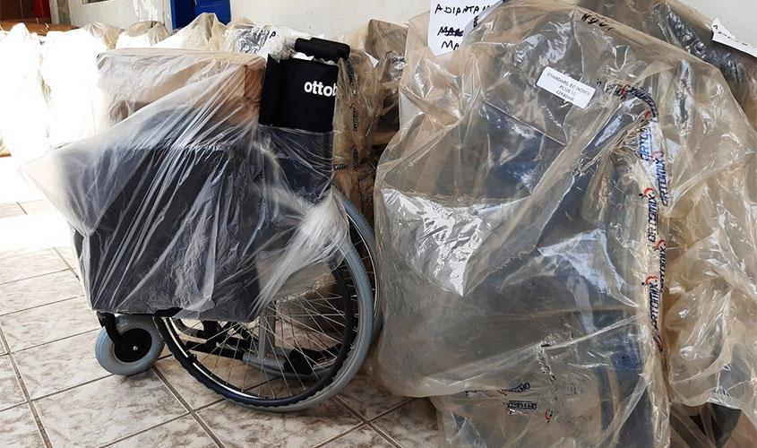 Pessoas carentes da região central de Rondônia são beneficiadas com aparelhos de locomoção