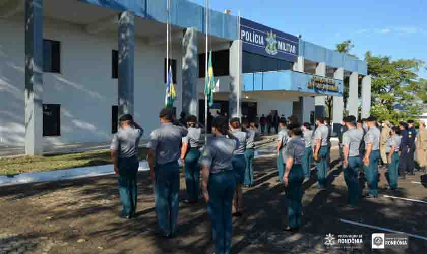 Homenagens póstumas são prestadas ao coronel PM RR Iago pela PMRO