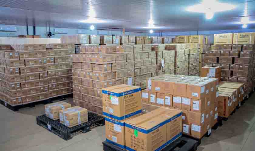 Governo de Rondônia garante reserva e conservação de seringas no processo de imunização em todo o Estado