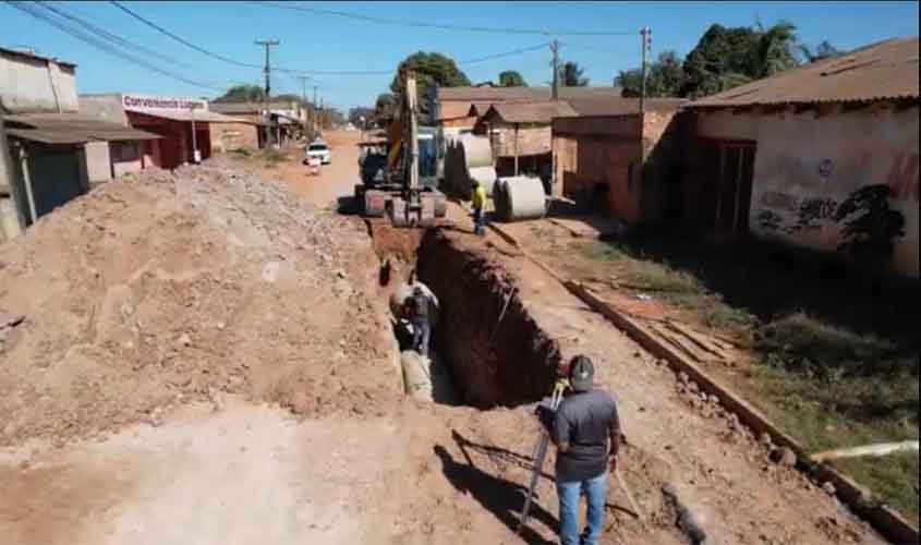 Obra de drenagem no Jardim Santana traz solução para antigos alagamentos