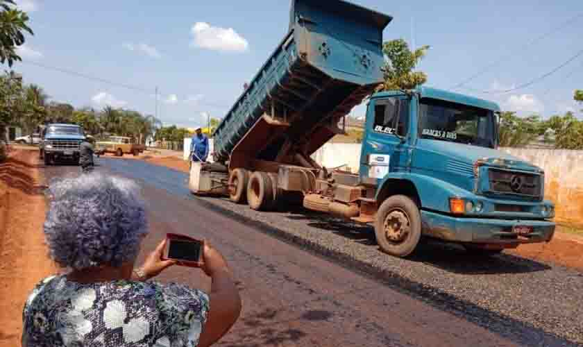 Publicada licitação para obras de asfaltamento em mais cinco bairros do município