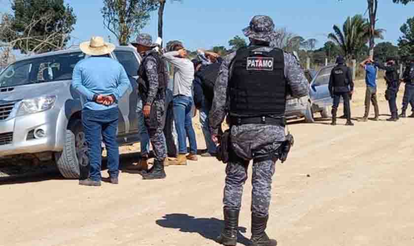 Operação conjunta entre PMRO, MP e PF coibi crimes na região Soldado da Borracha