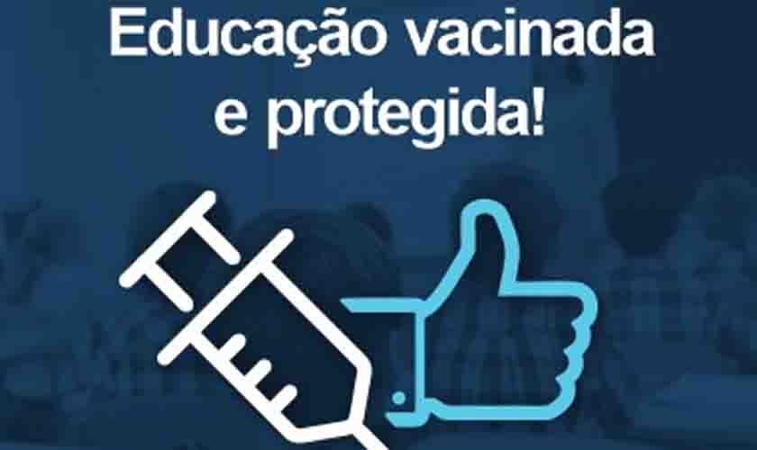 Profissionais da educação do SESI e SENAI completam ciclo vacinal