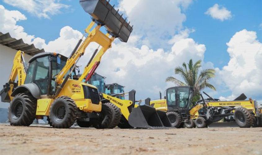 Executivo entregará maquinários de infraestrutura logística nos municípios