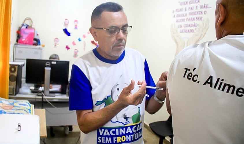 Distritos de fronteira de Porto Velho recebem ação emergencial de imunização contra Sarampo