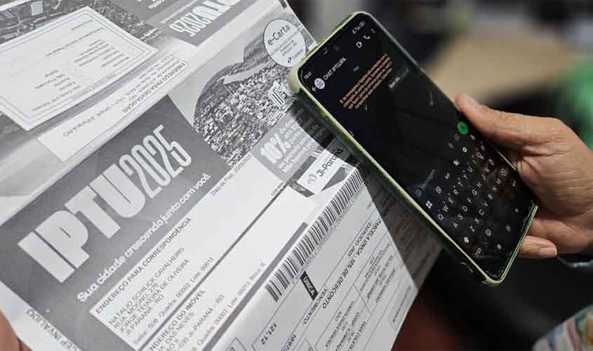 Terceira parcela do IPTU/2025 vence em 15 de setembro