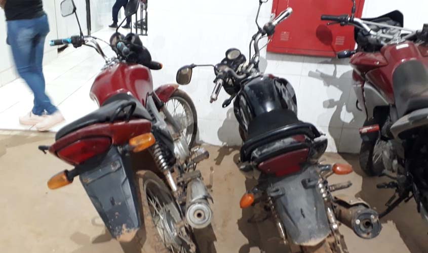 Polícia recupera motocicletas roubadas e dupla é detida na capital 
