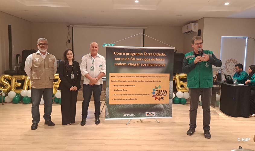 Incra amplia atendimento em municípios de Rondônia