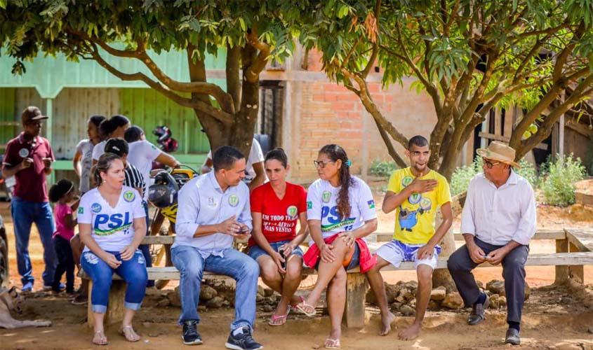 Sargento Eyder Brasil reforça apoio de lideranças na reta final