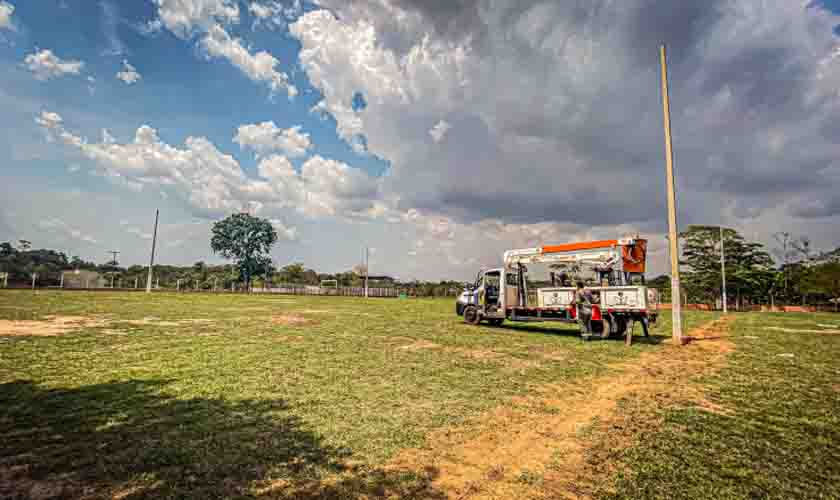 Proluz alcança 90% das comunidades rurais de Porto Velho com serviço de iluminação pública