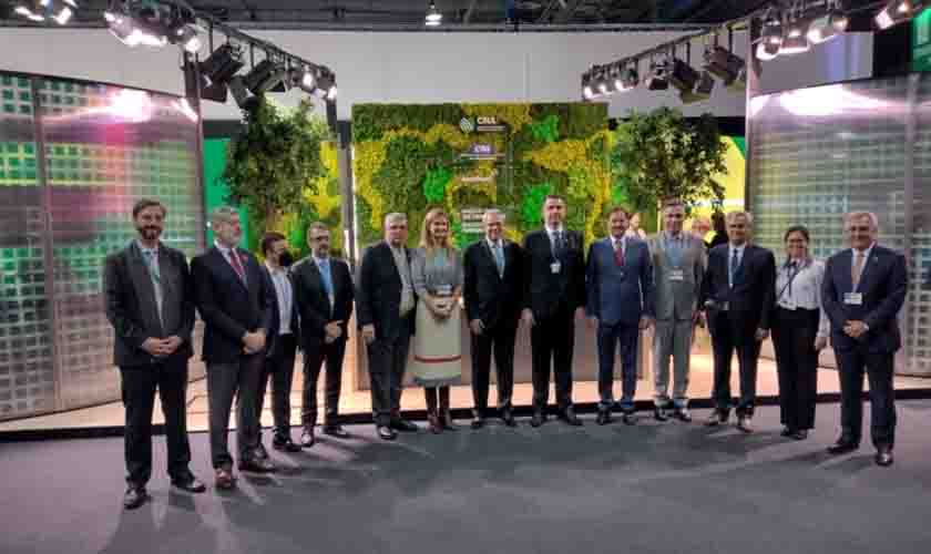Senador Acir Gurgacz apresenta agricultura de Rondônia e do Brasil na Cop26