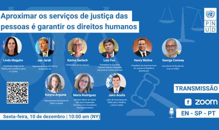 Fux fala de gestão da Justiça na proteção dos direitos humanos na América Latina