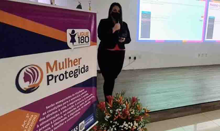 Sistema de cadastramento e gerenciamento fortalece programa “Mulher Protegida”; servidores são capacitados para a utilização da ferramenta