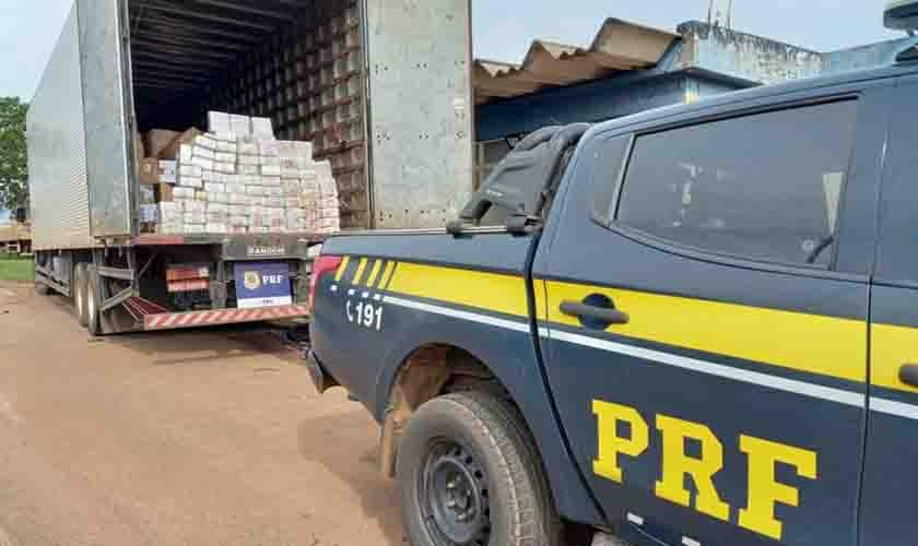 Quebra de recordes: Em Porto Velho/RO, PRF intercepta carregamento de mais de 400 Kg de cocaína
