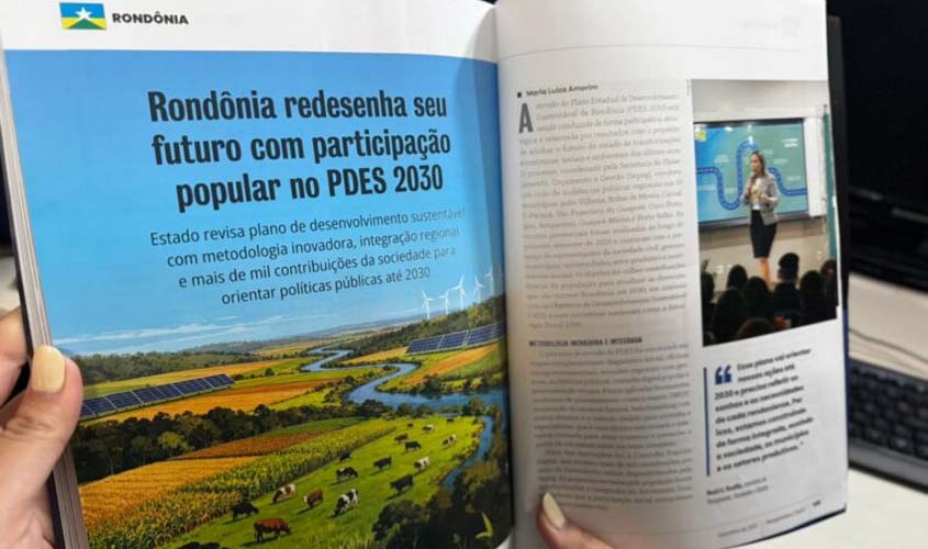 Plano de RO recebe destaque nacional