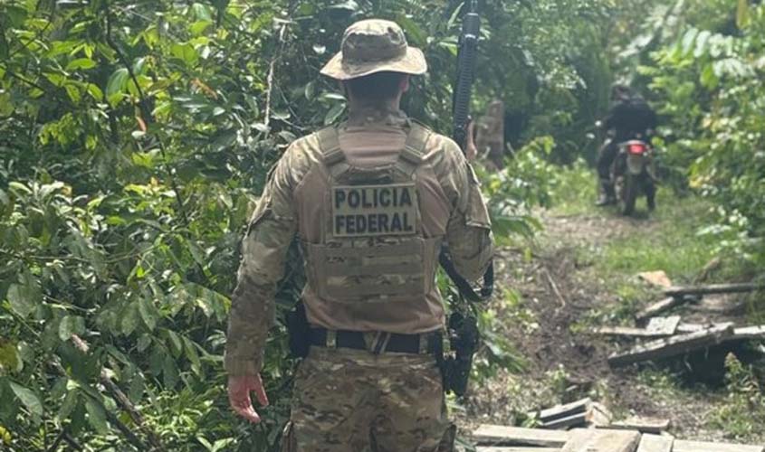 PF, PMRO e Ibama combatem crimes ambientais