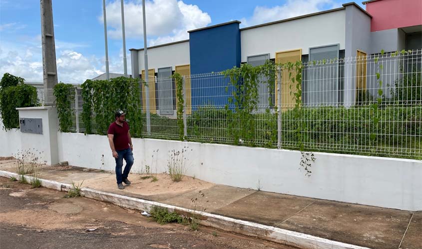 Pichek fiscaliza Obras e pede agilidade do Executivo para entrega de três Creches do Município  