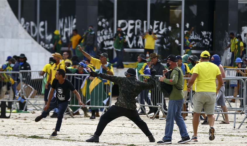 Associação Comercial de Porto Velho apoia terroristas, ataca STF e diz que quebra-quebra em Brasília foi feito pela esquerda
