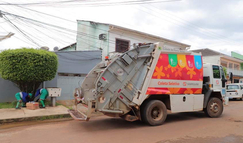 Porto Velho promove coleta seletiva em bairros e instituições cadastradas