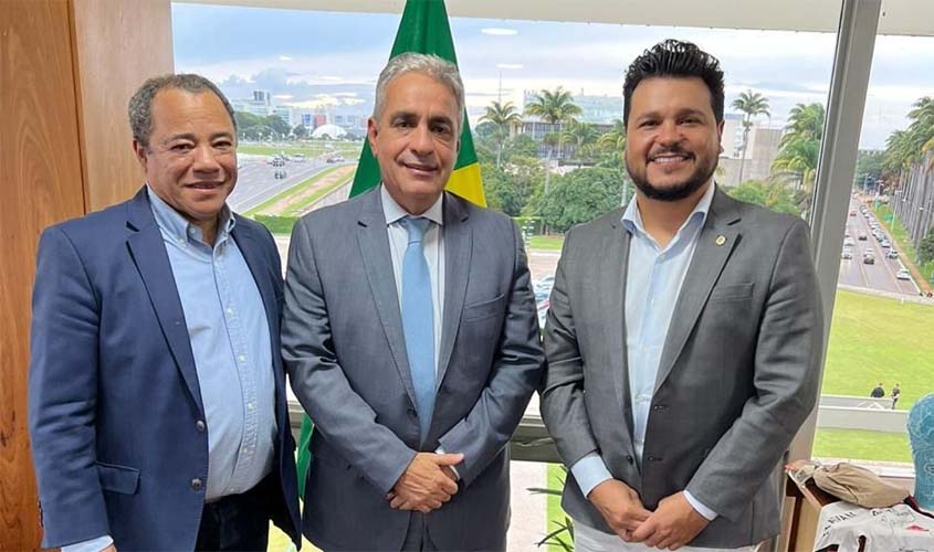Presidente Marcelo Cruz busca em Brasília, investimentos para o desenvolvimento de Rondônia